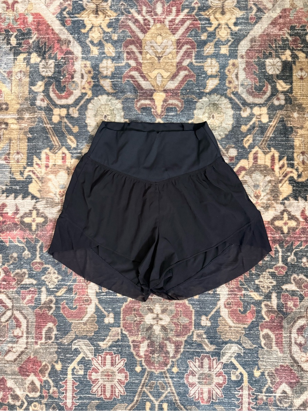 Women's Halara Black High-Waist Flow Shorts
